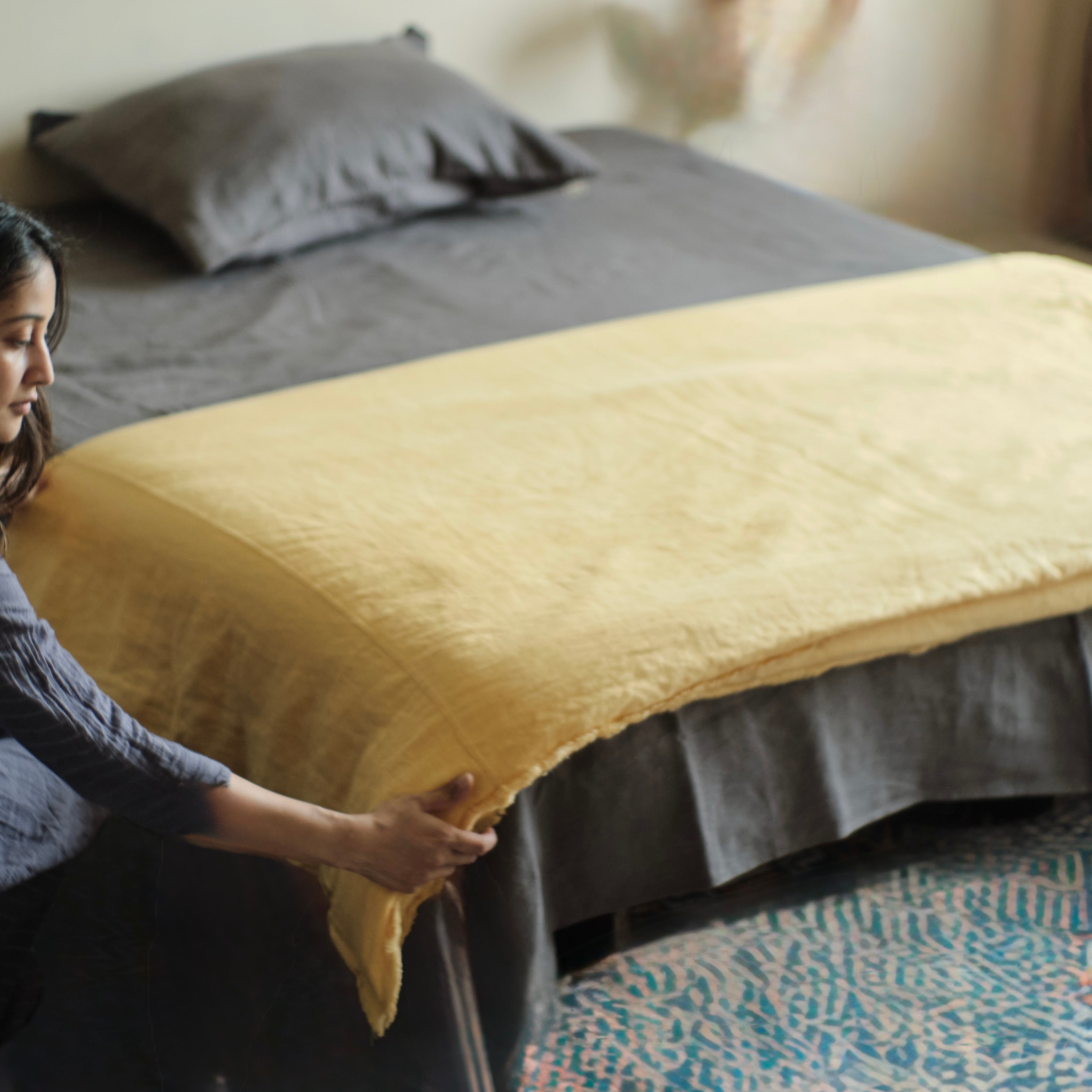 Sukham Hemp Duvet Cover